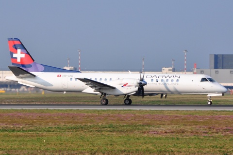 HB-IZG - Saab 2000 - Darwin Airline - MXP - 23-09-2009