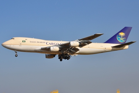 HZ-AIU - 747-268F - Saudi Arabian Airlines - BRU - 01-04-2009