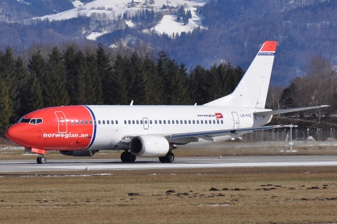 LN-KKE - 737-33A - Norwegian Air Shuttle - SZG - 28-02-2009