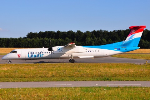 LX-LGC - DHC-8-402Q - Luxair - LUX - 16-07-2009