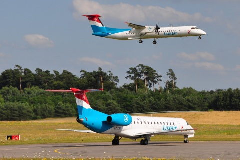 LX-LGD - DHC-8-402 - Luxair - LUX - 16-07-2009