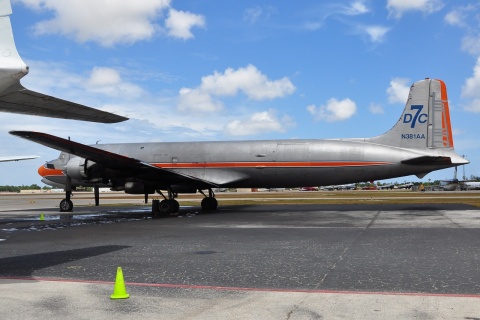 N381AA - DC-7-B - California Airmotive Corporation - OPF - 16-05-2009b