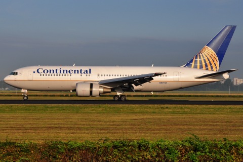 N67158 - 767-224(ER) - Continental Air Lines - AMS - 18-08-2009