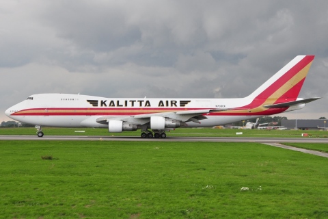 N703CK - 747-212B - Kalitta Air - LGG - 22-08-2009