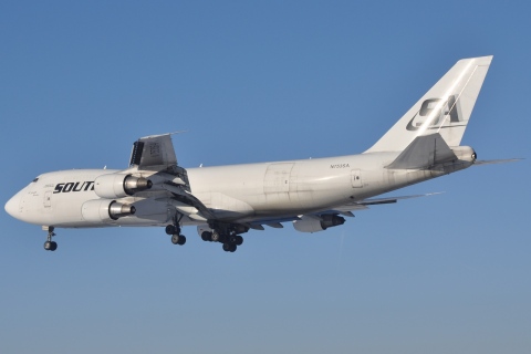 N753SA - 747-228F - Southern Air - LGG - 09-01-2009