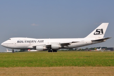 N765SA - 747-2F6B - Southern Air - LGG - 02-06-2009