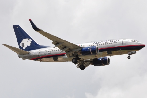 N857AM - 737-752(WL) - Aeromexico - MIA - 16-05-2009