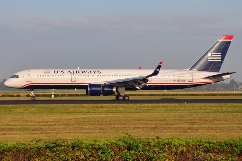N937UW - 757-2B7(WL) - US Airways - AMS - 18-08-2009