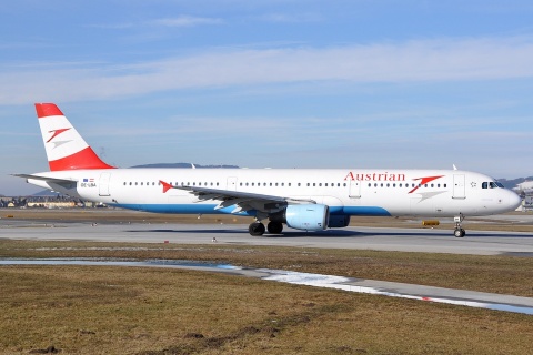OE-LBA - A321-111 - Austrian Airlines - SZG - 28-02-2009