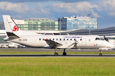 OK-CCD - Saab 340-B - CSA Czech Airlines - PRG - 09-06-2009