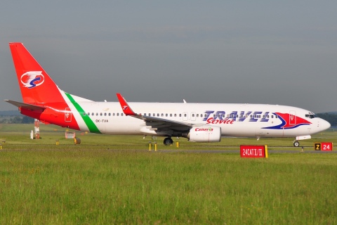 OK-TVA - 737-86N(WL) - Travel Service - PRG - 09-06-2009