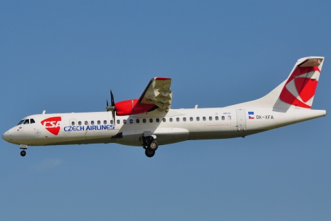 OK-XFA - ATR 72-202 - CSA Czech Airlines - PRG - 09-06-2009