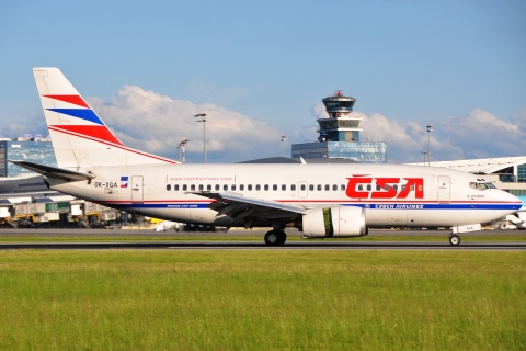 OK-XGA - 737-55S - CSA Czech Airlines - PRG - 09-06-2009