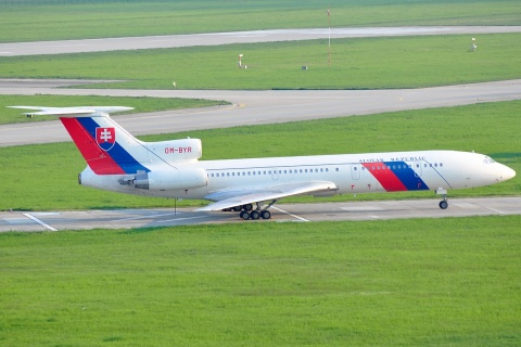 OM-BYR - Tupolev Tu-154-M - Slovak Government Flying Service - BTS - 24-04-2009