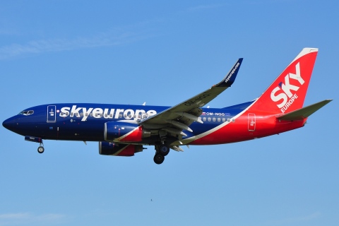 OM-NGG - 737-76N(WL) - SkyEurope Airlines - PRG - 09-06-2009