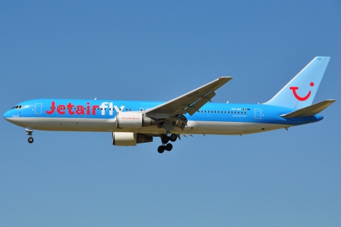 OO-JAP - 767-38E(ER) - JetairFly - BRU - 23-08-2009