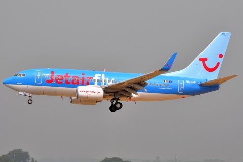 OO-JAS - 737-7K5(WL) - JetairFly - LGG - 27-06-2009
