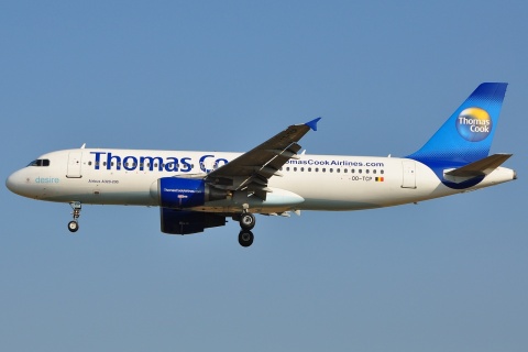 OO-TCP - A320-214 - Thomas Cook Airlines Belgium - BRU - 01-04-2009