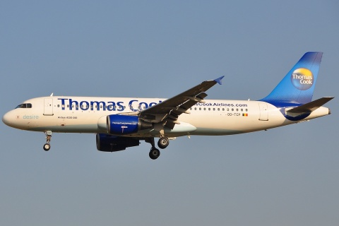 OO-TCP - A320-214 - Thomas Cook Airlines Belgium - BRU - 02-04-2009