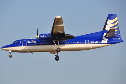 OO-VLI - Fokker 50 - VLM - BRU - 02-04-2009