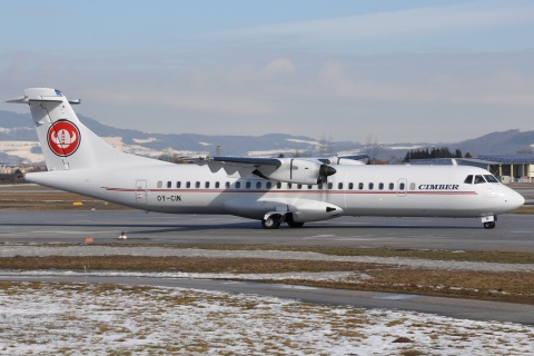 OY-CIN - ATR 72-500 (72-212A) - Cimber Air - SZG - 28-02-2009