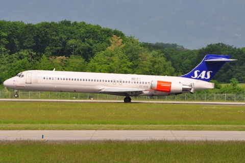 OY-KHU - MD-87 - SAS Scandinavian Airlines - GVA - 12-05-2009
