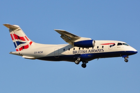 OY-NCM - Dornier 328 JET-310 - British Airways - BRU - 04-08-2009