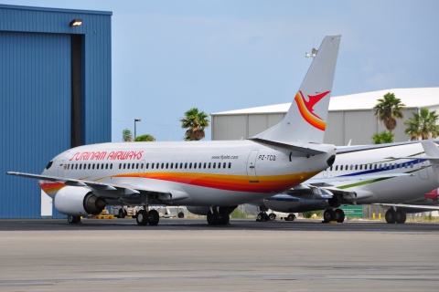 PZ-TCO - 737-36N - Surinam Airways - OPF - 16-05-2009