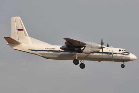 RA-26134 - Antonov An-26B - Pskov Avia - LGG - 17-08-2009