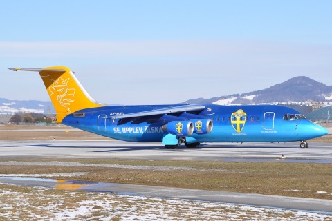 SE-DSU - RJ100 - Malmo Aviation - SZG - 28-02-2009b