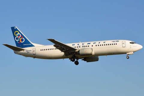 SX-BKB - 737-484 - Olympic Airlines - BRU - 04-08-2009
