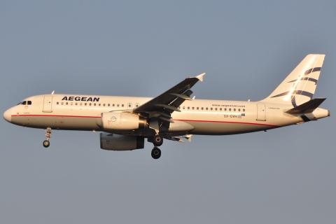 SX-DVH - A320-232 - Aegean Airlines - MXP - 22-09-2009
