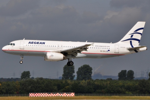 SX-DVJ - A320-232 - Aegean Airlines - DUS - 06-09-2009
