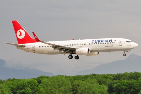 TC-JFT - 737-8F2(WL) - Turkish Airlines - GVA - 12-05-2009