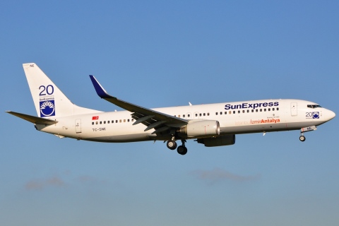TC-SNE - 737-8HX(WL) - SunExpress - AMS - 23-06-2009