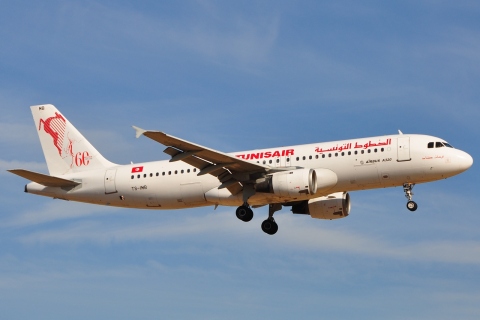 TS-IMB - A320-211 - Tunisair - LGG - 05-08-2009