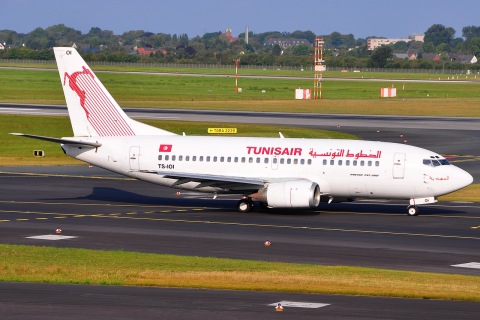 TS-IOI - 737-5H3 - Tunisair - DUS - 06-09-2009