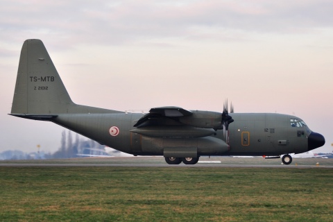TS-MTB - C130 - Tunisian Air Force - LGG - 18-12-2009