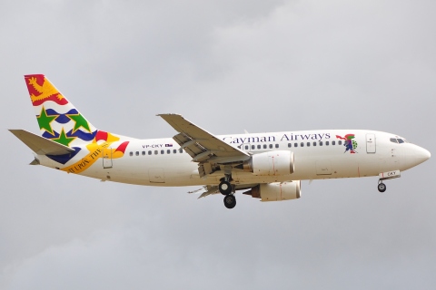 VP-CKY - 737-3Q8 - Cayman Airways - MIA - 15-05-2009