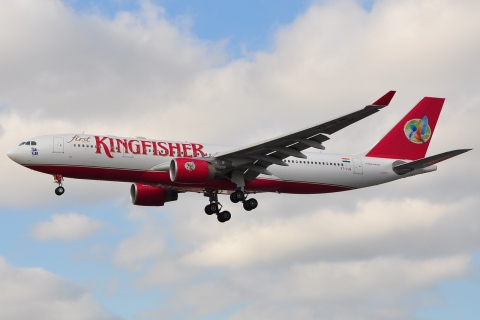 VT-VJN - A330-223 - Kingfisher Airlines - LHR - 27-08-2009