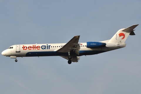 ZA-ARC - Fokker 100 - Belle Air - LGG - 08-02-2009