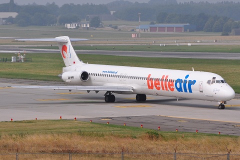 ZA-ARD - MD-82 - Belle Air - LGG - 27-06-2009b