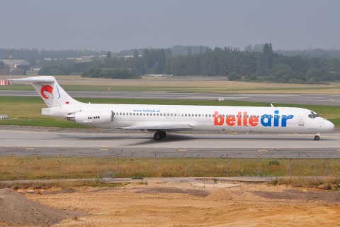 ZA-ARD - MD-82 - Belle Air - LGG - 27-06-2009c