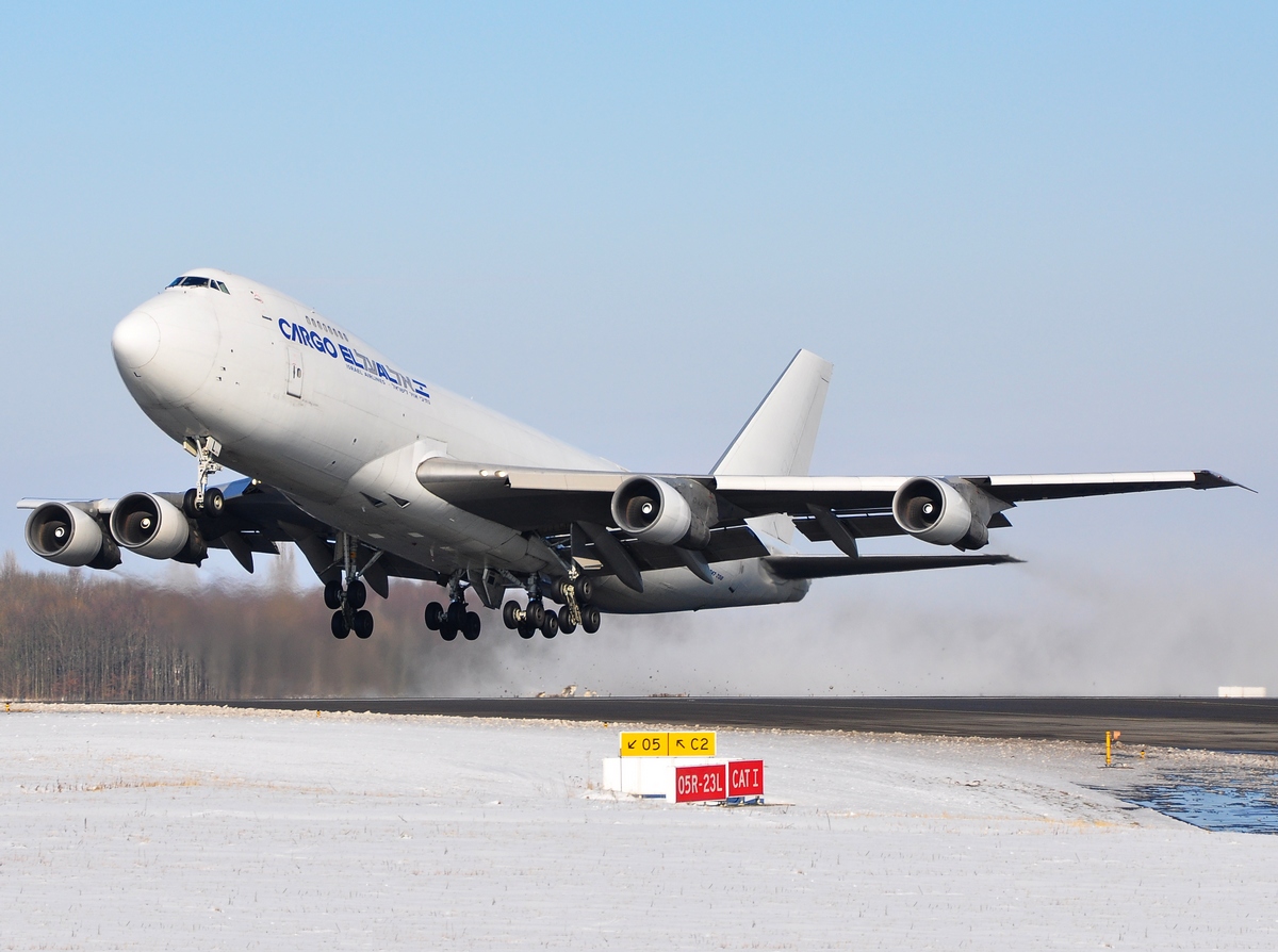4X-AXL - 747-245F - El Al Israel Airlines - LGG - 16-02-2010b