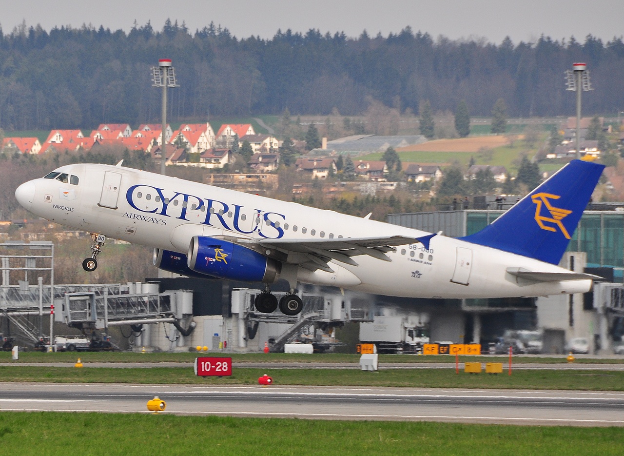 5B-DBO - A319-132 - Cyprus Airways - ZRH - 10-04-2010