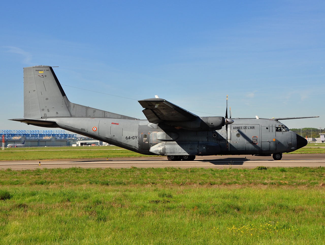 64-GY - C-160R Transal - France Air Force - TLS - 28-04-2010