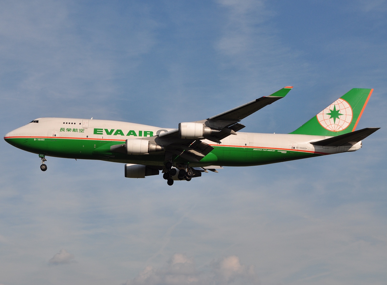 B-16463 - 747-45E(BDSF) - EVA Air - BRU - 04-09-2010