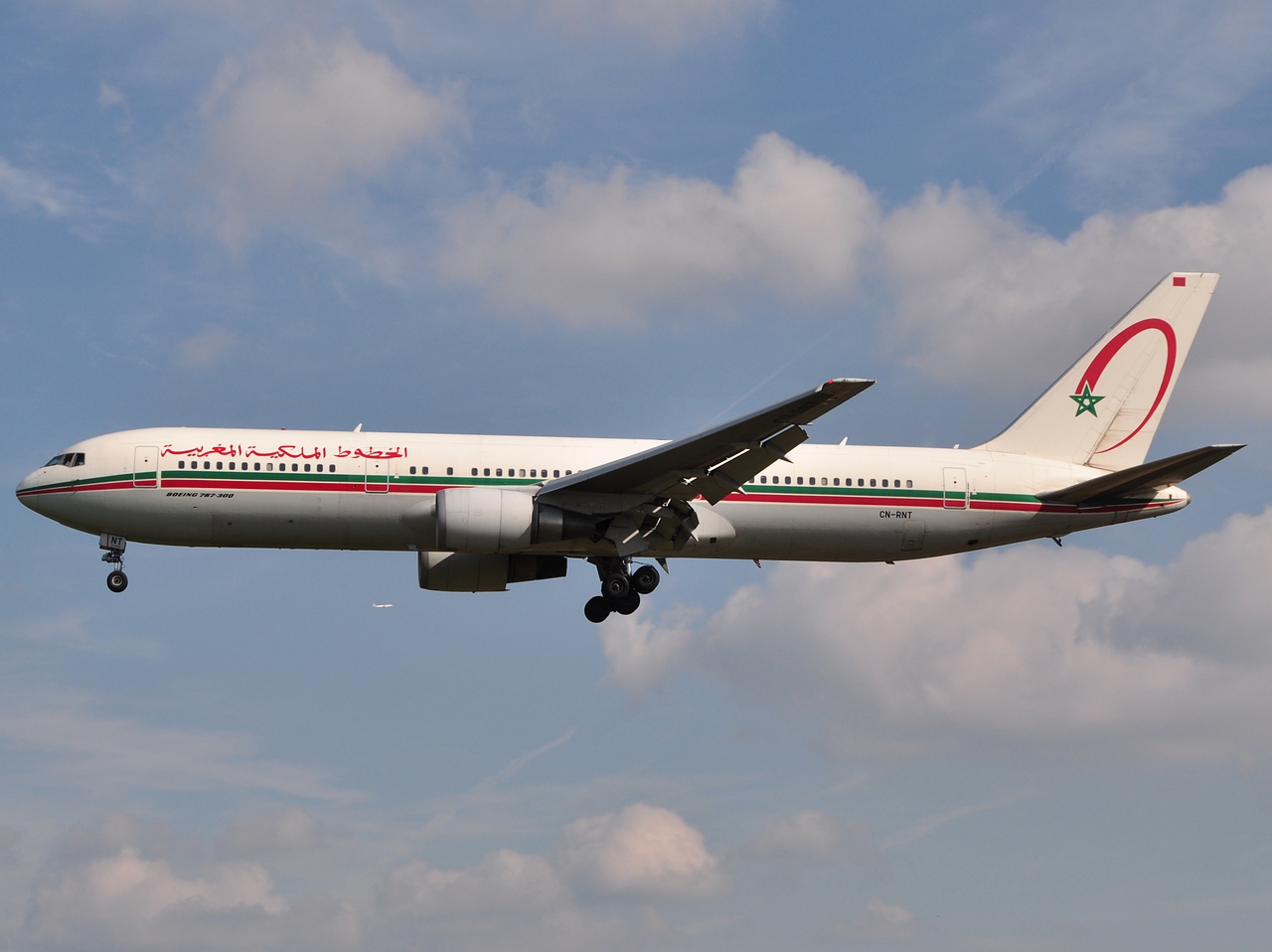 CN-RNT - 767-36N(ER) - Royal Air Maroc - BRU - 04-09-2010
