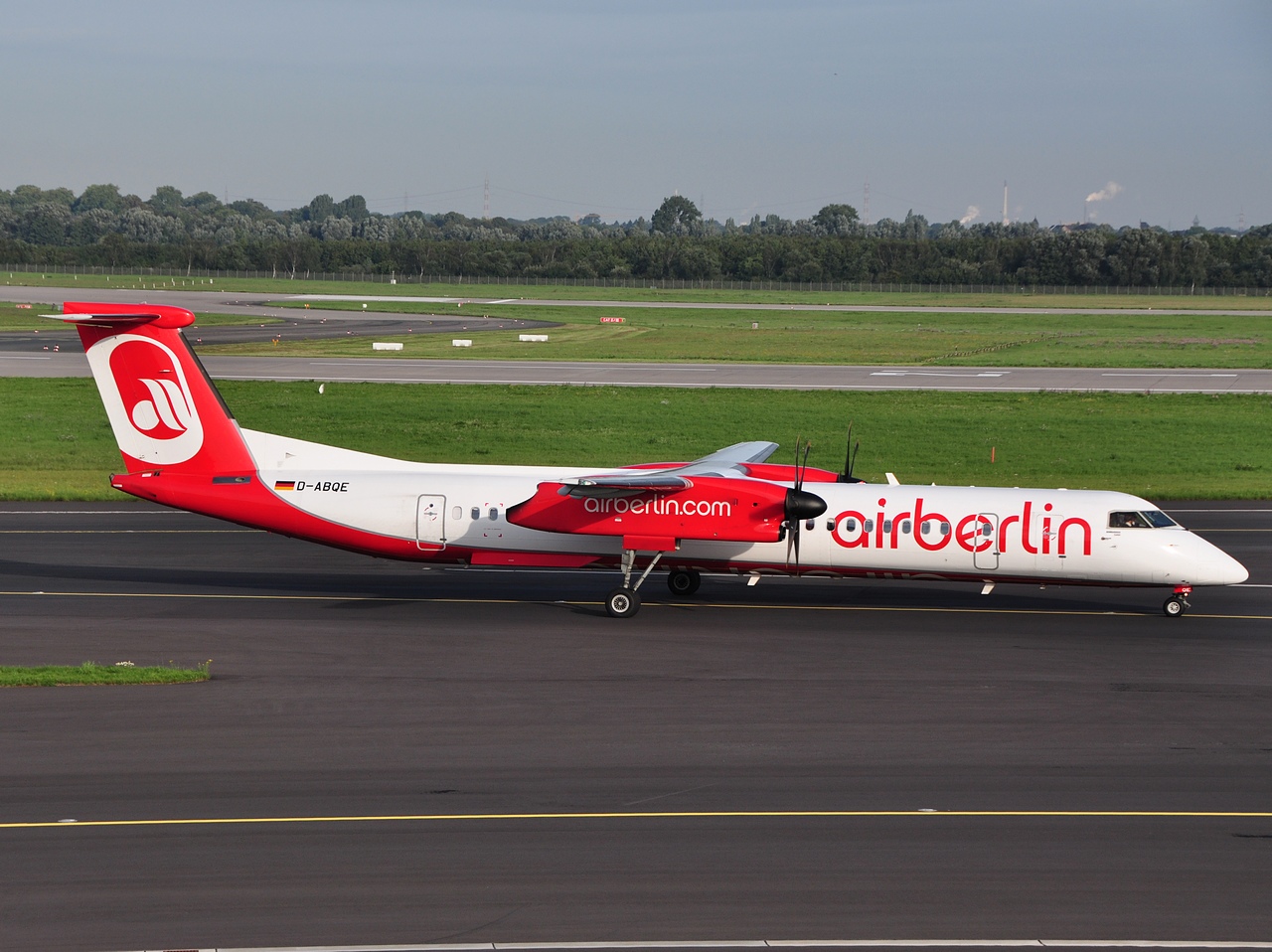 D-ABQE - DHC-8-402Q - Air Berlin - DUS - 11-09-2010