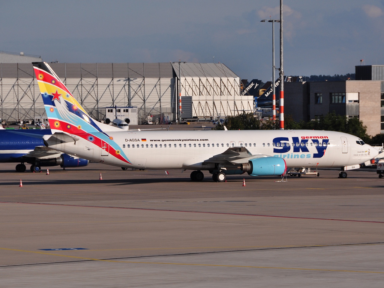 D-AGSA - 737-883 - German Sky Airlines - CGN - 05-09-2010